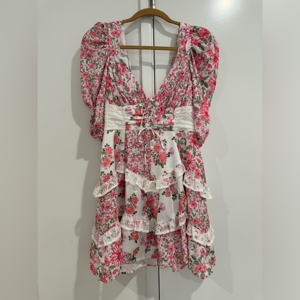 For Love And Lemons Rosalyn mini Dress NWT
